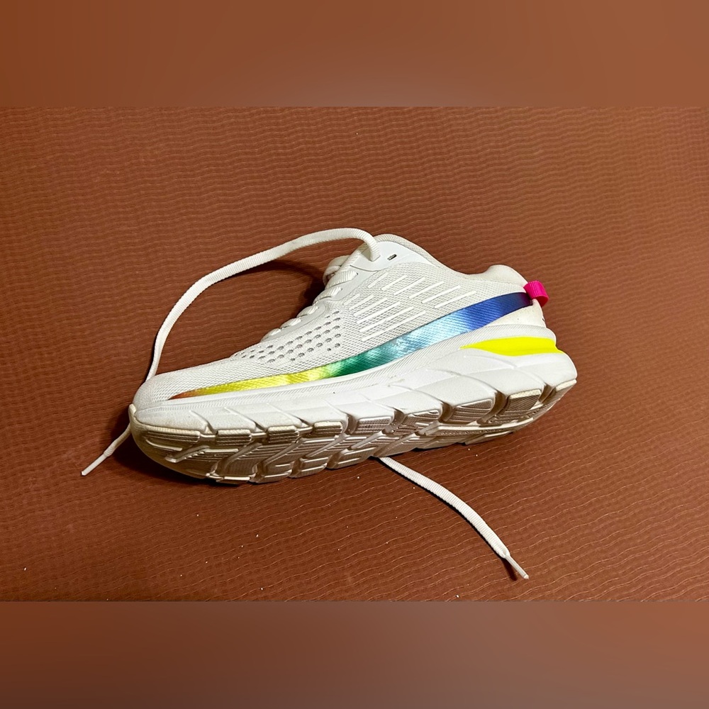 Easy Spirit Denise Austin Sneakers - white with colorful accents - size 6M